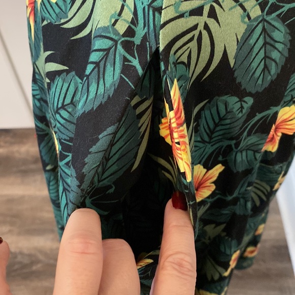 Collectif Dolores Tropical Hibiscus Doll Dress sz 2 - Picture 11 of 12